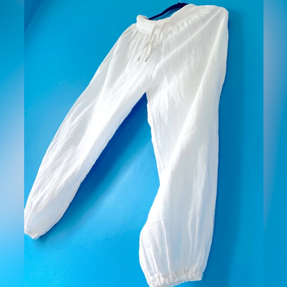 Italian Linen Cotton Pants